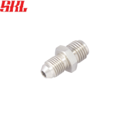 H8150318C папа/папа адаптер, 3/8 X 24 JIC- 1/8 x 27 NPT, нержавеющая сталь