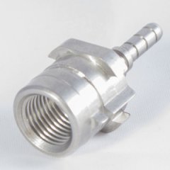 H676-31C фитинг мама Сеат/Порше, с вогнутой вставкой, M10 x 1.00 Metric, нержавеющая сталь