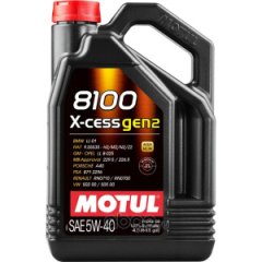 111858 Моторное масло Motul 8100 X-CESS GEN2 5W-40 4л