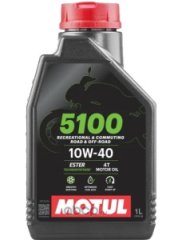 112858 Моторное масло Motul 5100 4T SAE 10W40 1L