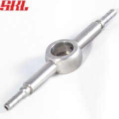 H698-03C фитинг Банджо 10мм или 3/8 ПРОХОДНОЙ длина 75мм, нержавеющая сталь