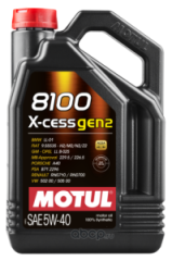 111682 Моторное масло Motul 8100 X-CESS 5W-40 5л