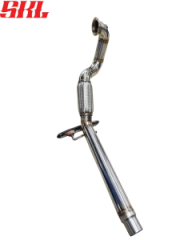 3Q0254500NX приемная труба / даунпайп Skoda Superb 3 B8 3V3 1.4 czda 150лс B8 AISI 304 Ø 63мм