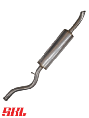 Глушитель основной Stinger Sport для а/м Гранта седан/лифтбэк без насадки нержавейка