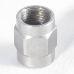 H650-18CN фитинг мама, без вставки, 1/8 x 28 BSP, нержавеющая сталь