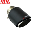 Насадка на глушитель Akrapovic style с карбоном 63х102мм