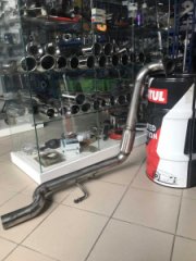 7L8254301LX  приемная труба / даунпайп Volkswagen Touareg / Audi Q7 3.0 TDi 2010-2019 AISI 304