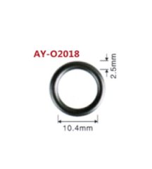 AYO2018 Уплотнительное кольцо форсунки AYOUNES 10.4 x 2.5мм для GM