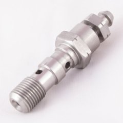 H161-31BNC двойной банджо болт M10x1.00 Metric (включает 8x1.00 Прокачной ниппель), нерж. сталь