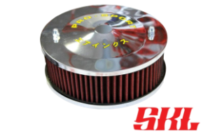 Фильтр воздушный карбюраторный Pro.Sport (круглый), красный RS-00137