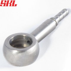 H692-03C фитинг Банджо 10мм прямой длина 45мм, нержавеющая сталь