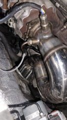 04L131648HX приемная труба / даунпайп Volkswagen Tiguan 2.0TDI DSG 4Motion 2016-2021 AISI 304 Ø 76мм