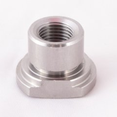 H666-31CN фитинг мама Toyota под крепление скобой, без вставки, M10 x 1.00 Metric, нерж. сталь