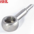 H692-03C фитинг Банджо 10мм прямой длина 45мм, нержавеющая сталь