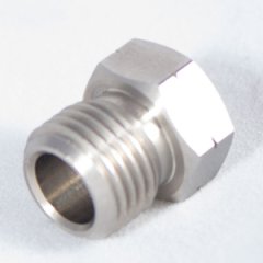 H652-31CNTMAX фитинг папа, без вставки 13мм, M10 x 1.00, нержавеющая сталь